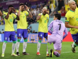 Cận cảnh màn ăn mừng cực chất của dàn sao Brazil khi đè bẹp Hàn Quốc
