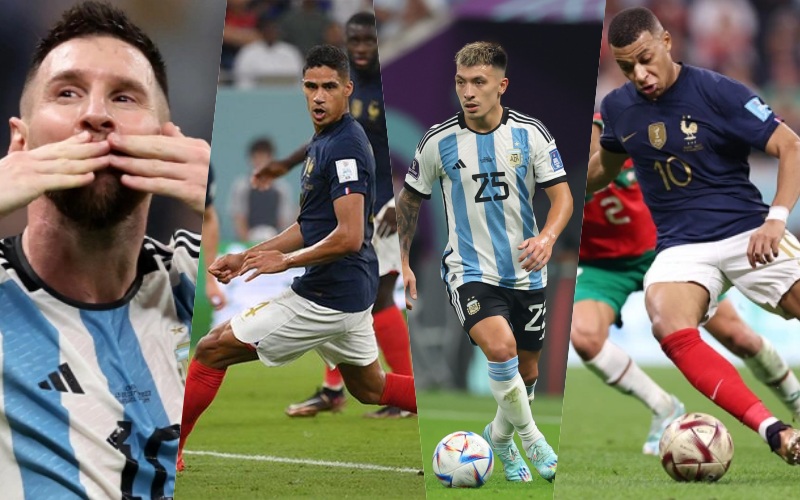 Màn tái ngộ đáng chờ đợi giữa các đồng đội ở cấp CLB trong màu áo hai đội tuyển Argentina và Pháp