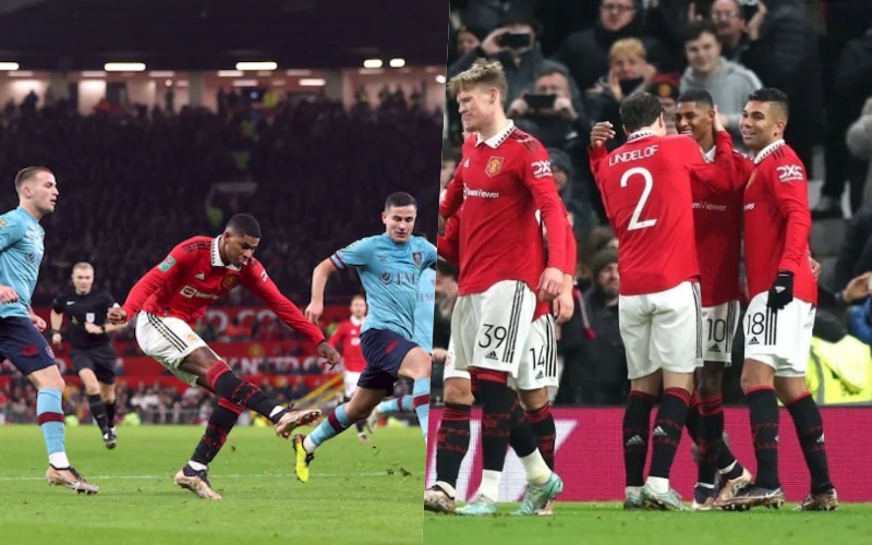 Manchester United thắng nhẹ Burnley ở vòng 4 Carabao Cup 2022/23