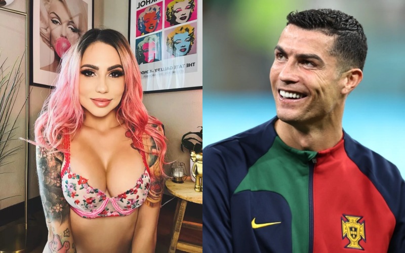 Mayara Lopes bị Cristiano Ronaldo thu hút bởi vẻ điển trai, nam tính