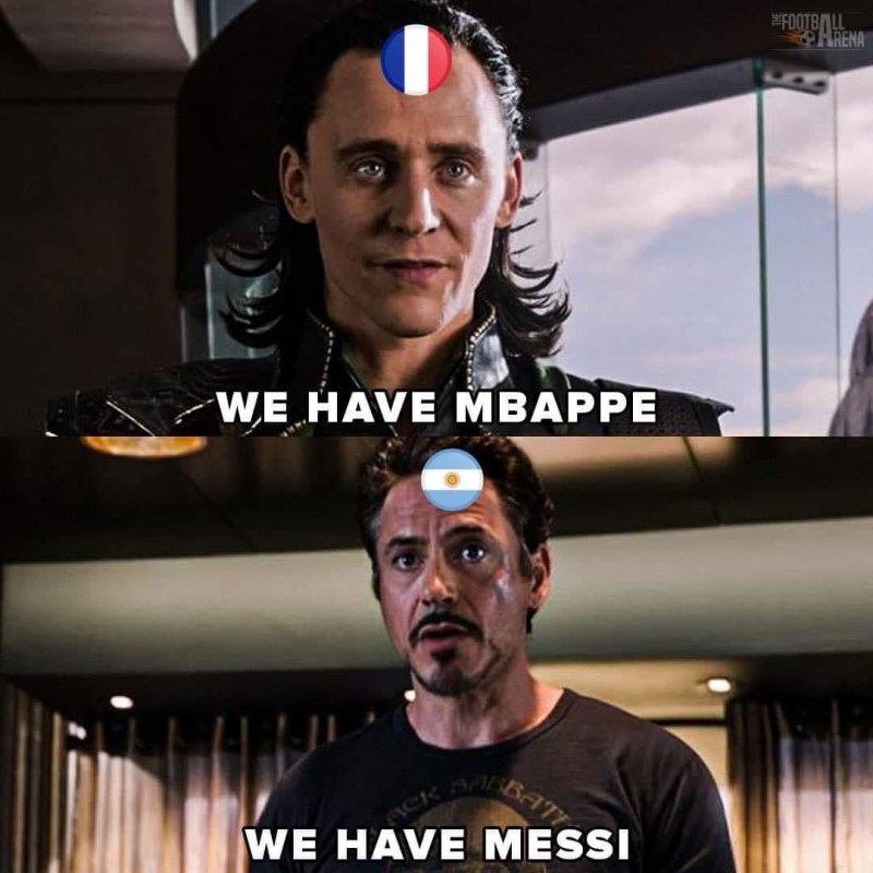 Loki có Kylian Mbappe, nhưng Iron Man rất tiếc vì sở hữu Lionel Messi...