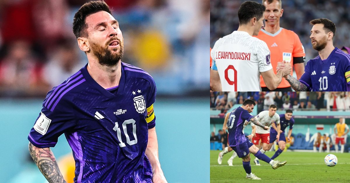 Lionel Messi suýt là "tội đồ" của Argentina ở trận đại chiến Ba Lan