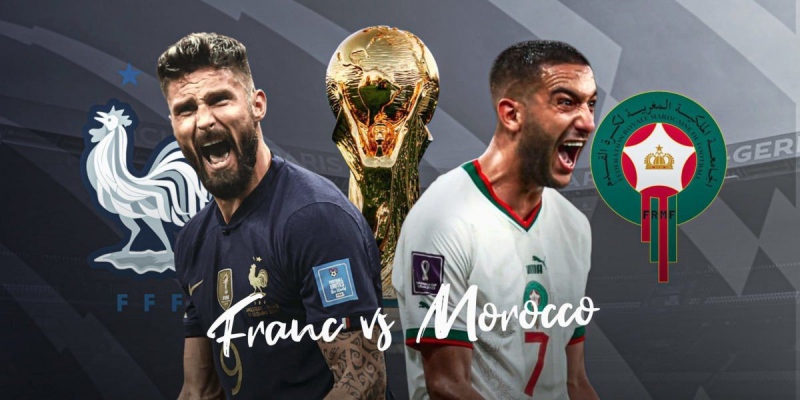 Pháp và Morocco có lần đầu tiên đụng độ tại một kỳ World Cup