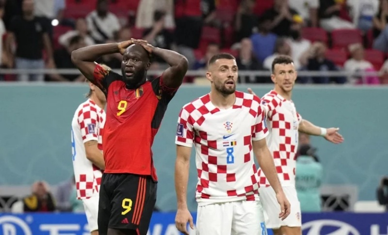 Đội tuyển Bỉ bất lực trước Croatia