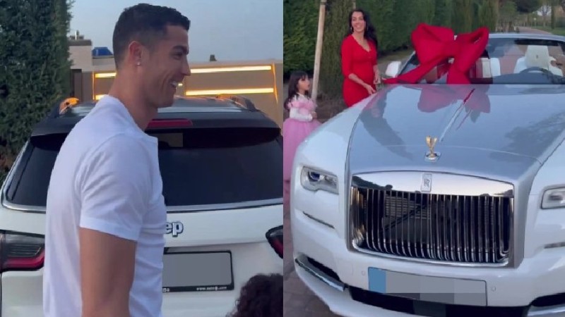 Ronaldo nhận món quà cực khủng từ bạn gái dịp Giáng sinh