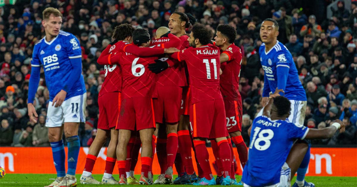 Thống kê, lịch sử đối đầu Liverpool vs Leicester City (3h ngày 31/12)