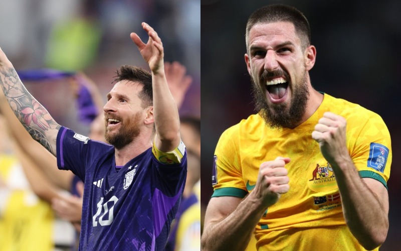 Tuyển Argentina chạm trán Úc ở vòng 1/8 World Cup 2022