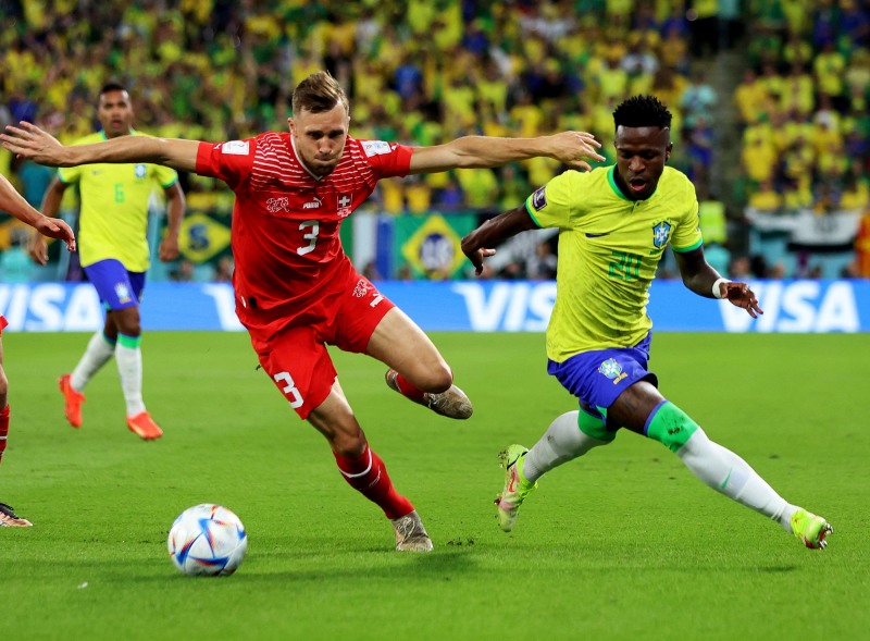 Tuyển Brazil điền tên mình vào vòng 1/8 World Cup 2022 sớm 2 lượt đấu
