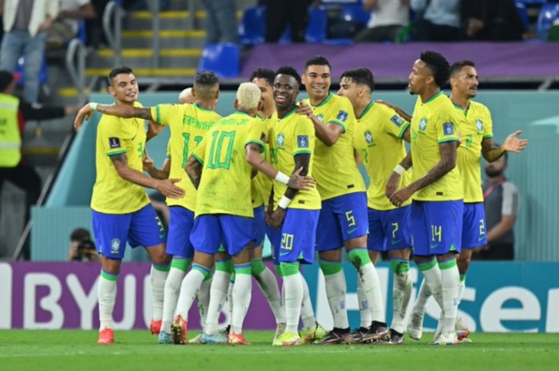 Tuyển Brazil phá lưới Hàn Quốc đến 4 lần ngay trong hiệp 1