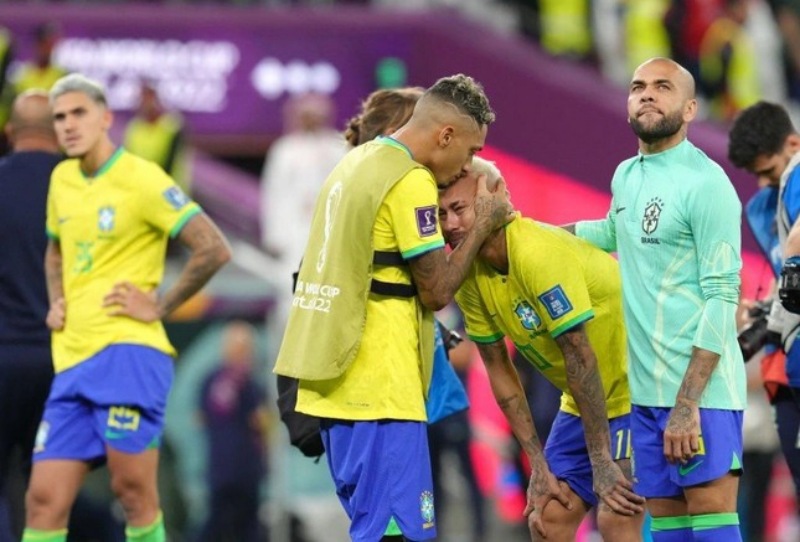 Tuyển Brazil thua Croatia trên chấm luân lưu tại vòng tứ kết World Cup 2022