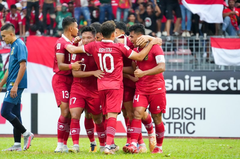 Tuyển Indonesia tạm xếp thứ hai bảng A AFF Cup 2022 sau Thái Lan