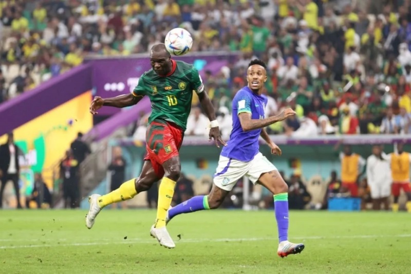 Vincent Aboubakar ghi bàn quyết định, ấn định thắng lợi cho Cameroon trước Brazil