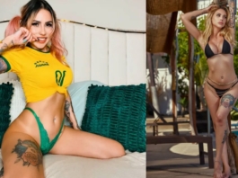 Mê mẩn với vòng 1 khủng của fan nữ ủng hộ Brazil World Cup 2022