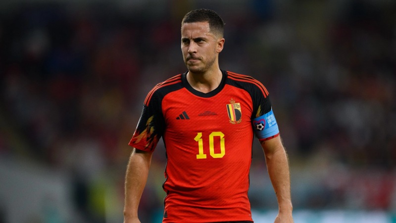 World Cup 2022 là giải đấu cuối cùng của Eden Hazard với tuyển Bỉ
