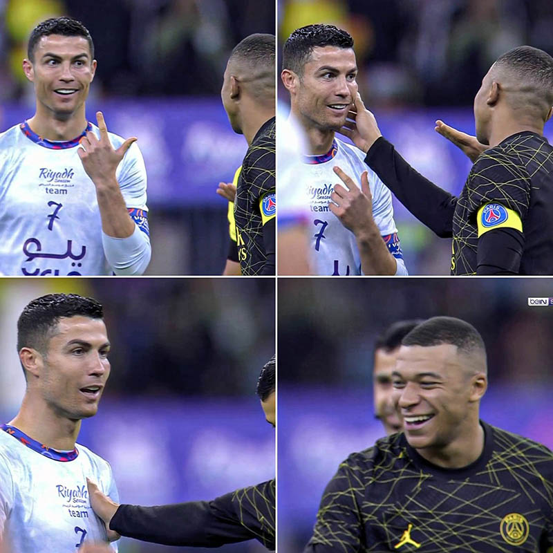 Hình ảnh xúc động ngày Ronaldo tái hợp Messi