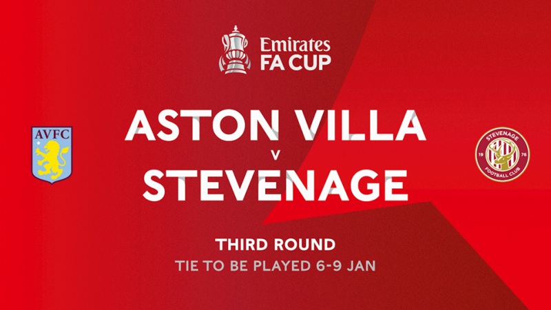 Aston Villa đọ sức Stevenage