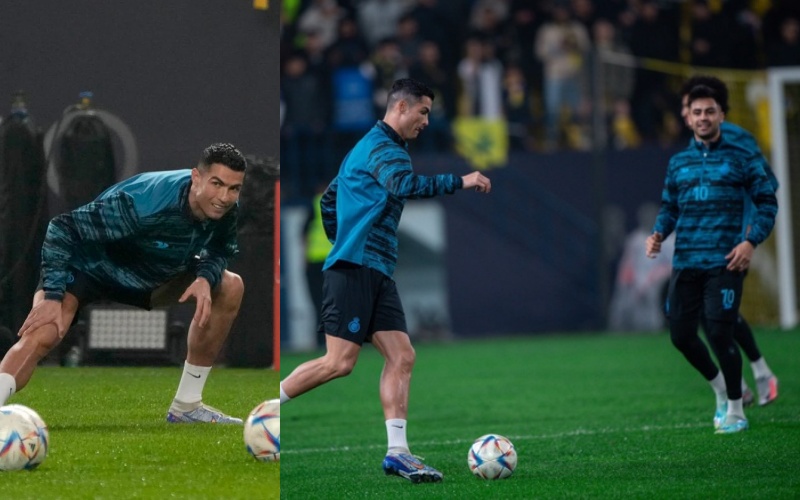 Cristiano Ronaldo tích cực tập luyện, sẵn sàng ra sân lần đầu cho Al-Nassr