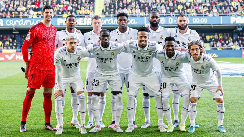 Đội hình ra sân Real Madrid