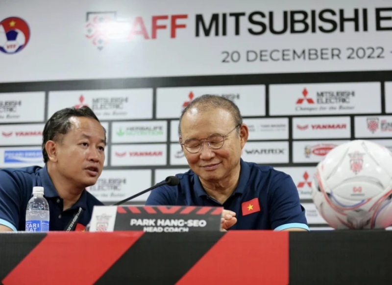 HLV Park Hang-seo bày tỏ quyết tâm phục thù Thái Lan sau thất bại ở bán kết AFF Cup 2020