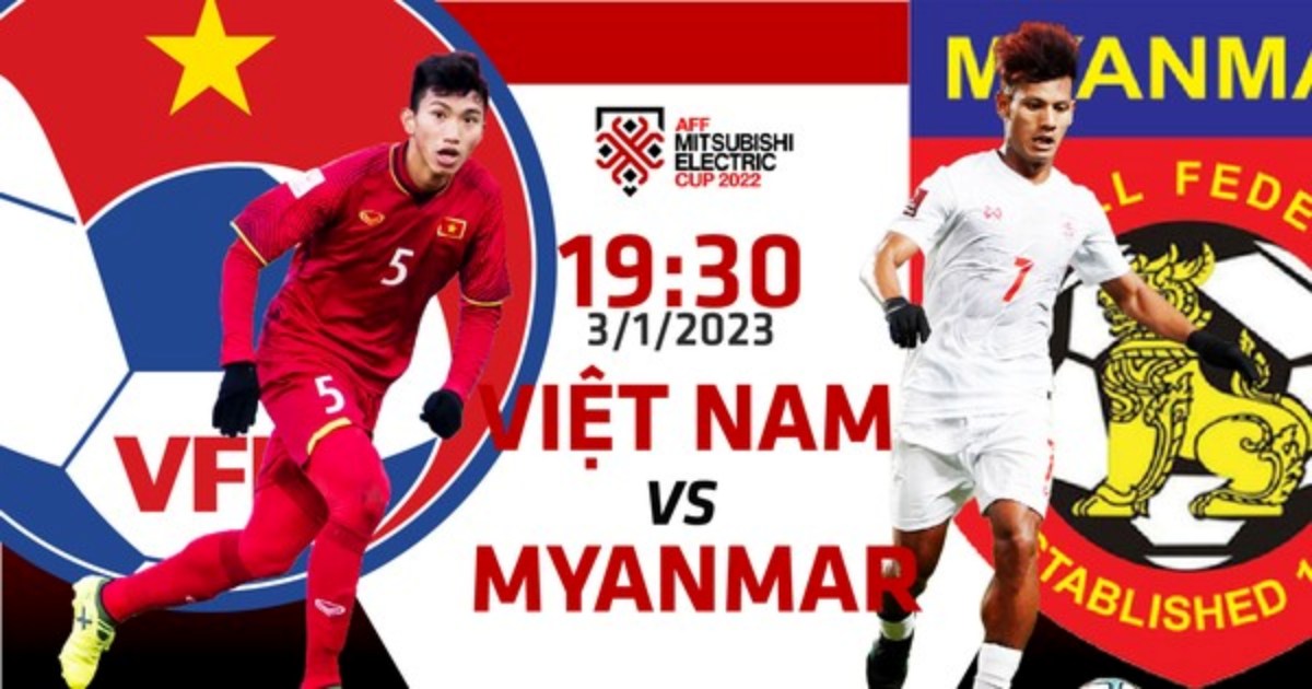 Link xem trực tiếp Việt Nam vs Myanmar 19h30 ngày 3/1
