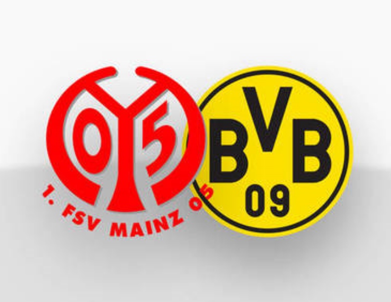 Mainz 05 đọ sức Borussia Dortmund