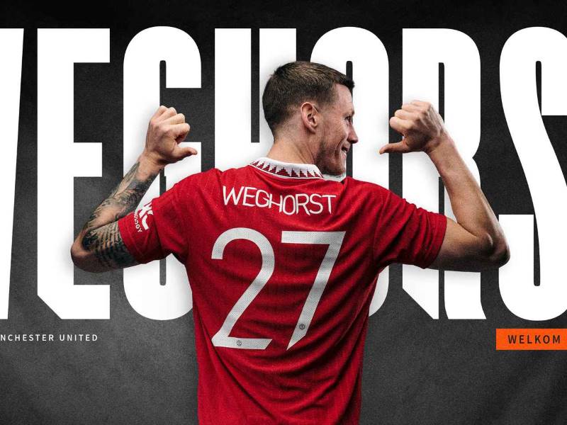 Wout Weghorst mặc số áo 27 tại Manchester United