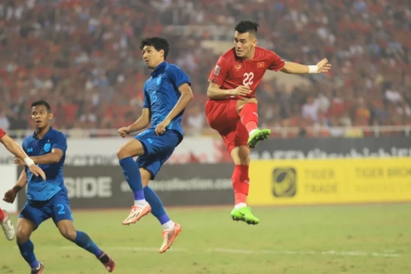 Thái Lan và Việt Nam hòa 2-2 ở trận chung kết lượt đi AFF Cup 2022