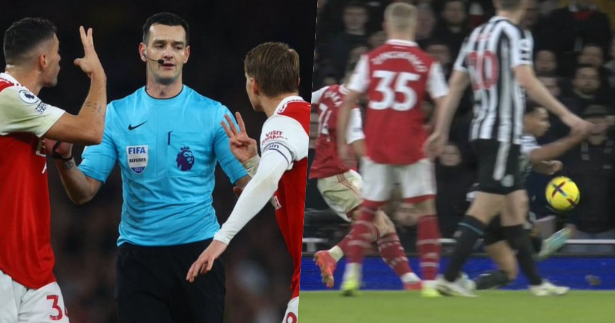 TRANH CÃI: Tình huống Newcastle thoát 11m phút cuối trước Arsenal