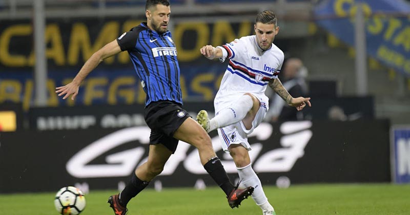 Thống kê, lịch sử đối đầu Sampdoria vs Inter