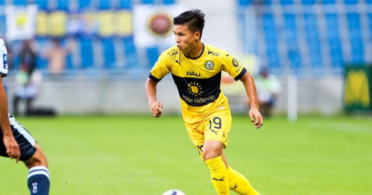Quang Hải tiếp tục có màn trình diễn đáng quên trong màu áo Pau FC