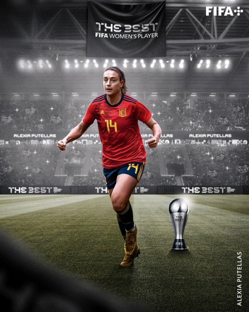 Alexia Putellas đoạt giải "Cầu thủ nữ xuất sắc nhất" ở FIFA The Best 2022
