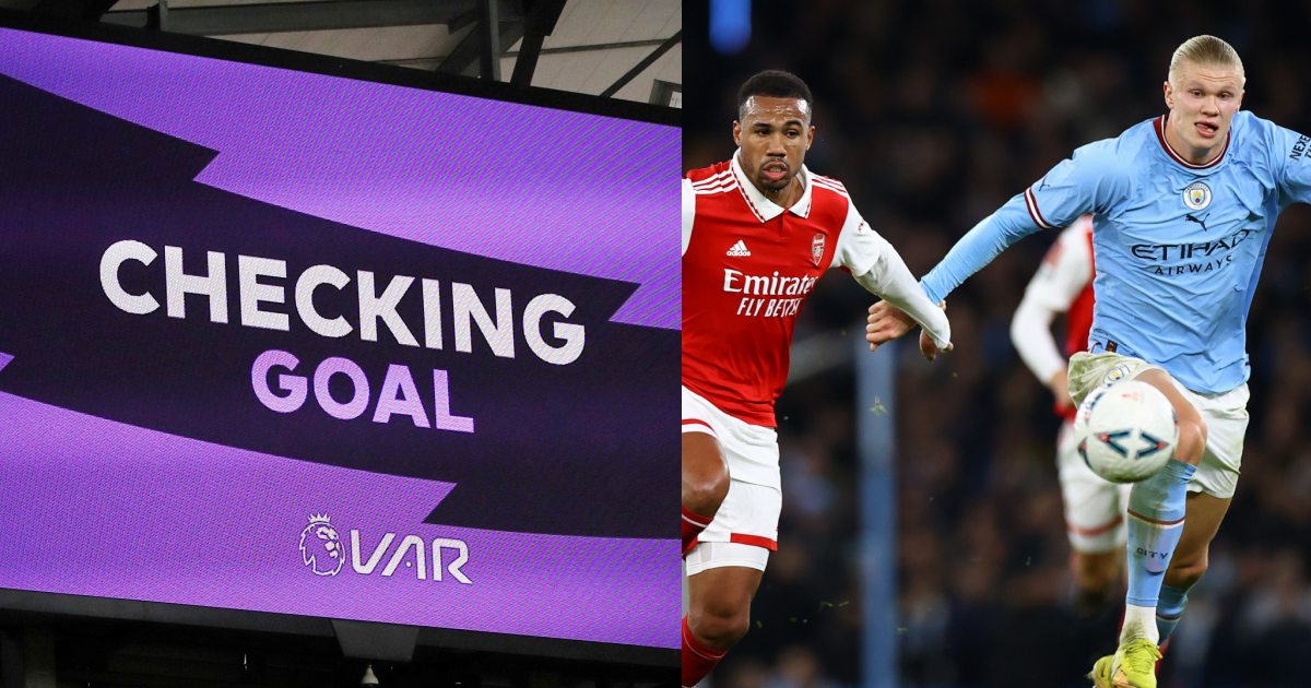 Đại chiến Arsenal vs Man City buộc phải thay gấp trọng tài VAR