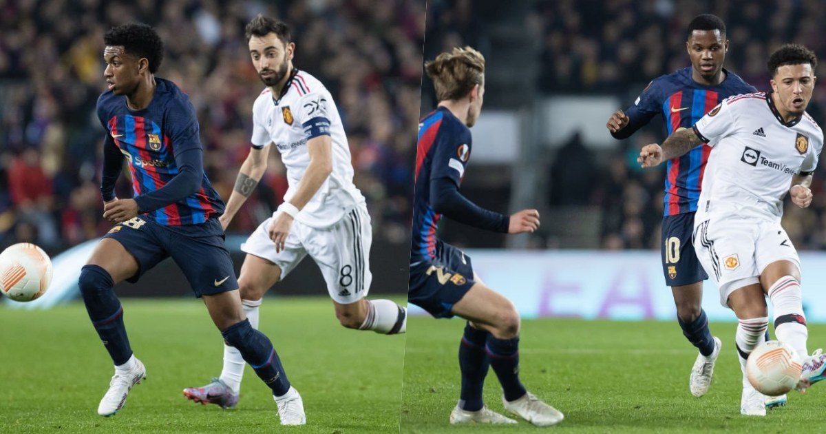 Barcelona và Man Utd chia nửa buồn vui sau trận lượt đi playoff Europa League 2022/23