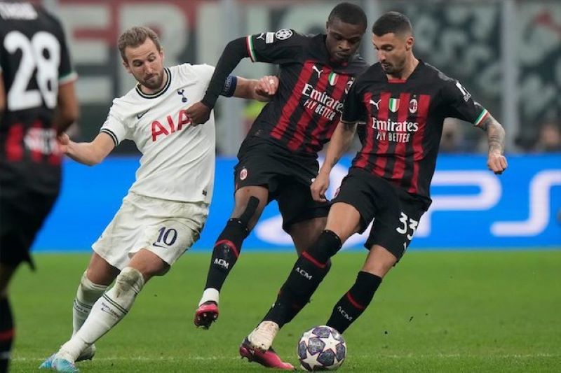 Tottenham bế tắc trước lối đá phòng ngự của AC Milan