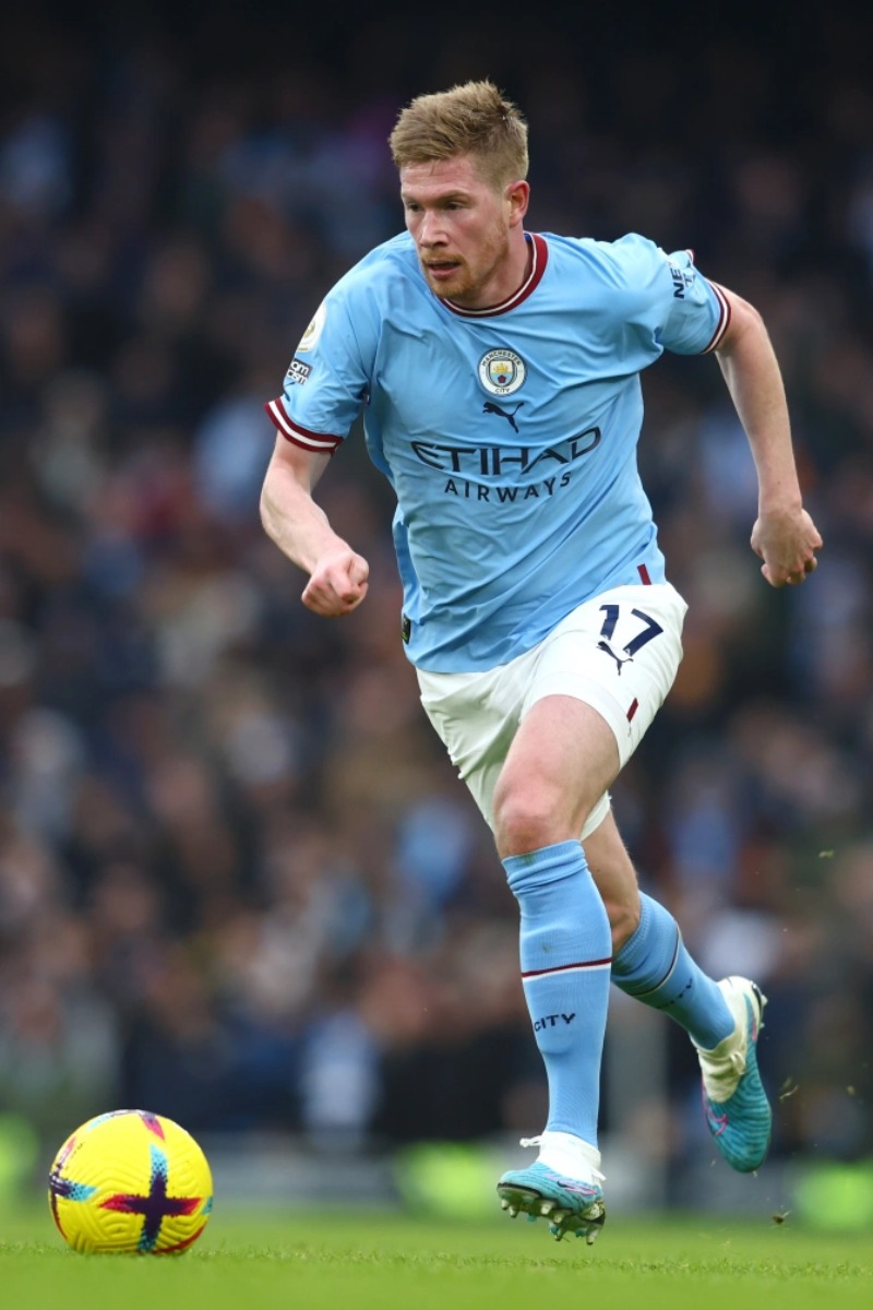 Kevin De Bruyne (Manchester City) là ngôi sao dẫn bóng xuất sắc nhất Ngoại hạng Anh