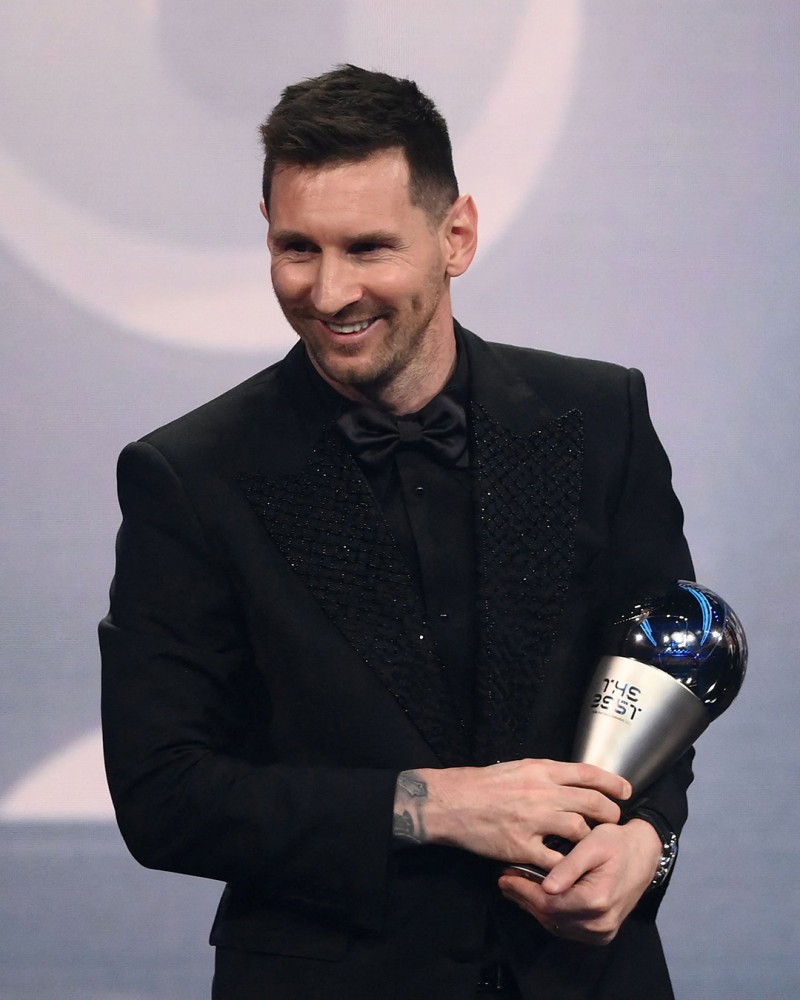 Lionel Messi giành danh hiệu "Cầu thủ nam xuất sắc nhất" tại FIFA The Best 2022