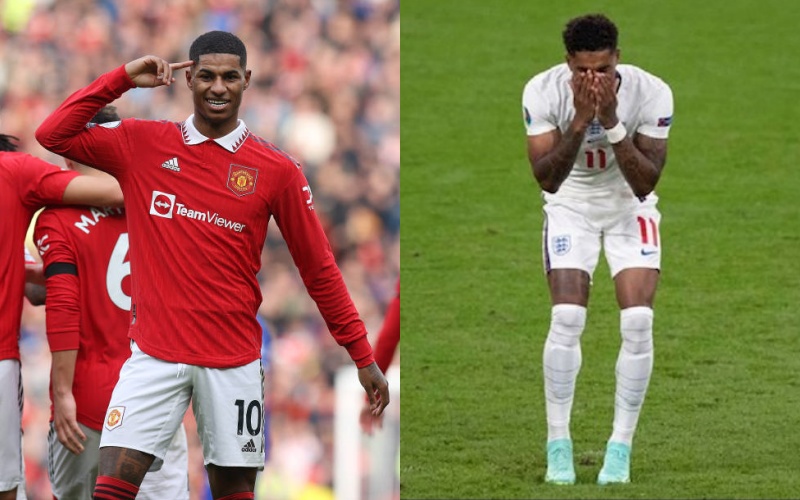 Marcus Rashford ra đời pha ăn mừng hot trend để thể hiện bản thân phải vượt qua những chỉ trích trong cuộc sống, tập trung hết sức vào bóng đá