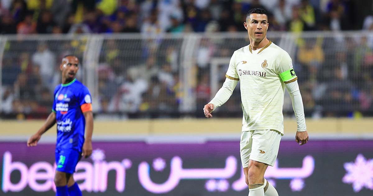 Ronaldo ghi bàn đầu tiên, Al-Nassr hòa vất vả