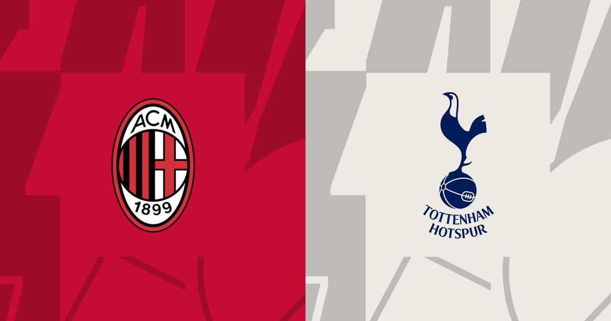 Thống kê, lịch sử đối đầu AC Milan vs Tottenham Hotspur (3h ngày 15/2)