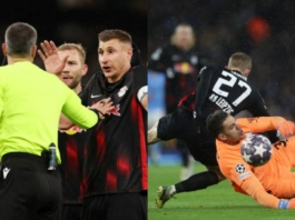 2 tình huống gây tranh cãi ở trận Man City thắng RB Leipzig