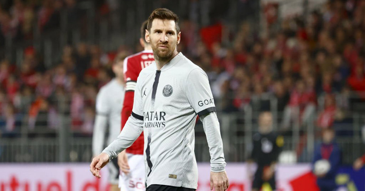 Messi lập kỷ lục kiến tạo trong ngày PSG thắng nhọc nhằn trước Brest