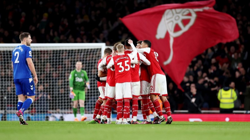 Arsenal chỉ phải gặp đội áp chót trên bảng xếp hạng AFC Bournemouth tại vòng 26 Ngoại hạng Anh 2022/23