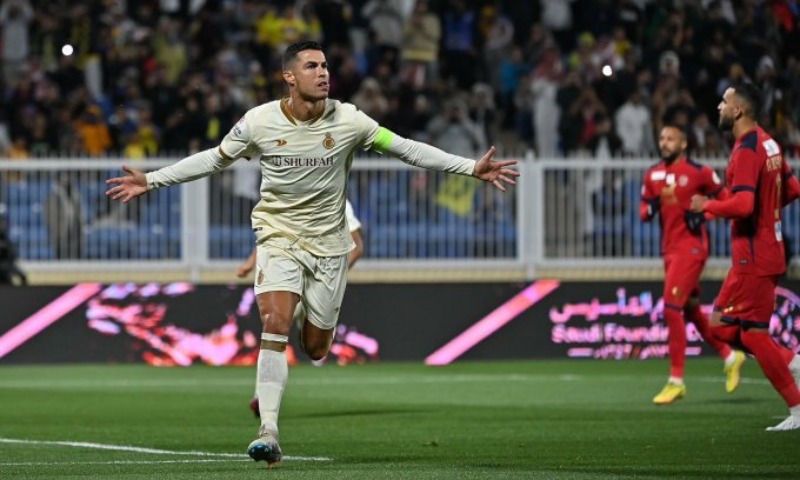 Cristiano Ronaldo đang thi đấu cực hay trong màu áo Al-Nassr