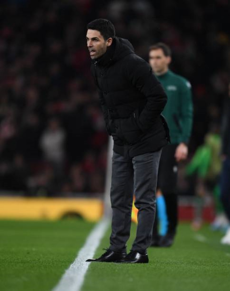 HLV Mikel Arteta thất vọng với trận thua của Arsenal trước Sporting CP