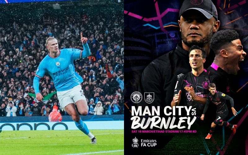 Kết quả Manchester City vs Burnley, 0h45 ngày 19/3