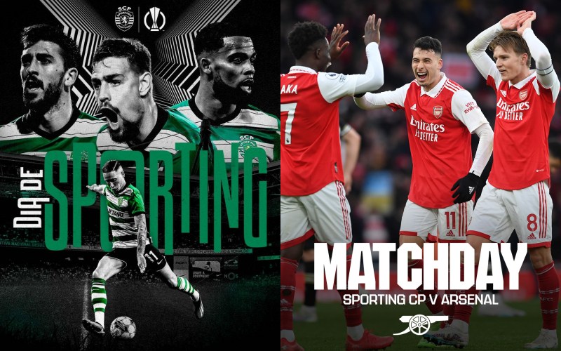 Kết quả Sporting Lisbon vs Arsenal, 0h45 ngày 10/3