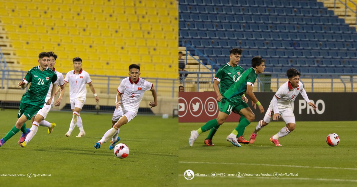 Kết quả U23 Iraq vs U23 Việt Nam, 2h45 ngày 23/3