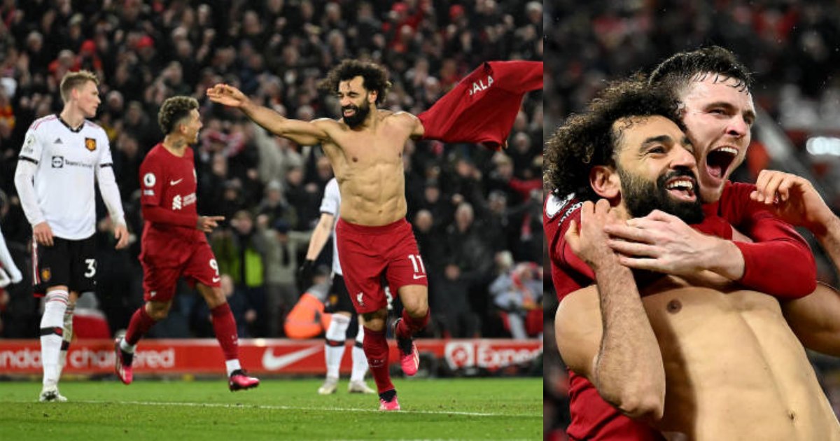 Lập cú đúp trước MU, Salah đi vào lịch sử Liverpool