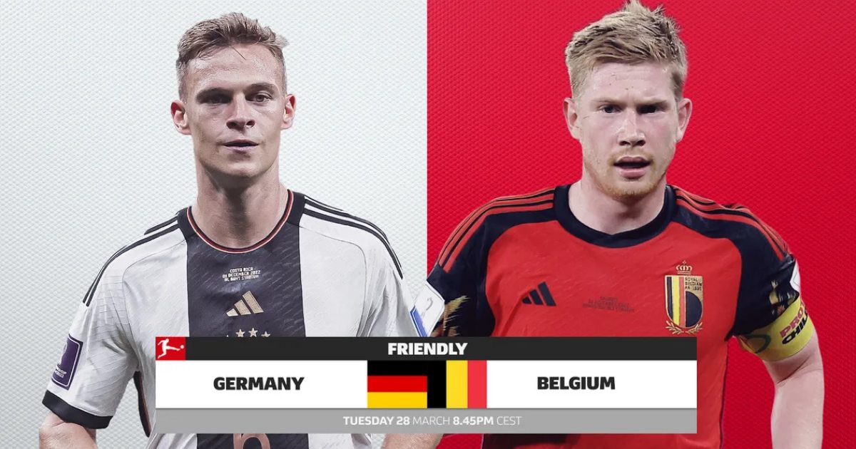 Link xem Đức vs Bỉ, 1h45 ngày 29/3