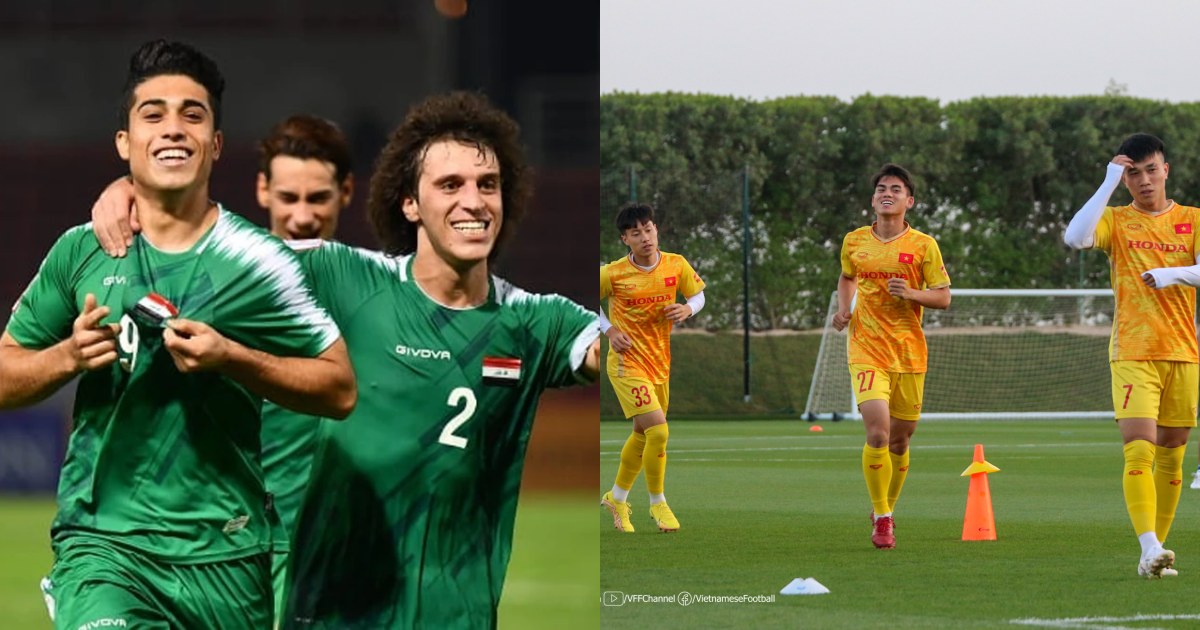 Thống kê, lịch sử đối đầu U23 Iraq vs U23 Việt Nam (2h45 ngày 22/3)